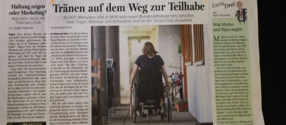 Zeitungsartikel NRZ