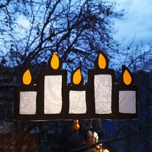 Weihnachtsfensterdeko