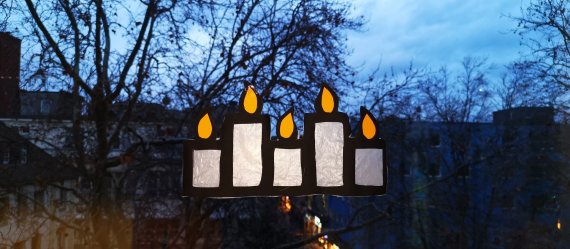 Weihnachtsfensterdeko